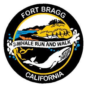 Fort Bragg Whale Run and Walk logo on RaceRaves
