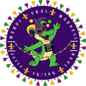 Mardi Gras Madness 5K & 10K (CA) logo on RaceRaves