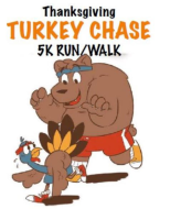 Smoky Bear Turkey Chase 5K logo on RaceRaves
