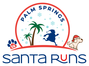 Santa Runs Palm Springs logo on RaceRaves