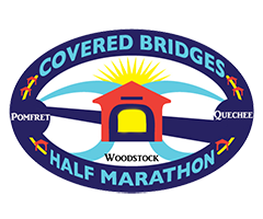 Covered Bridges Half Marathon logo on RaceRaves