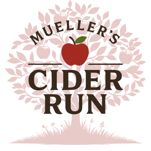 Mueller’s Orchard Cider Run logo on RaceRaves