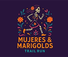 Mujeres & Marigolds Trail Run logo on RaceRaves