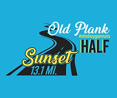 Old Plank Sunset Half Marathon logo on RaceRaves