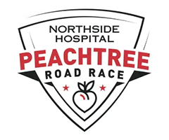Peachtree Road Race logo on RaceRaves