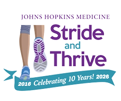 Below the Belt Stride and Thrive 5K logo on RaceRaves
