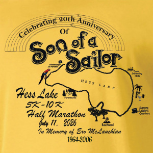 Son of a Sailor (fka Hess Lake Run) logo on RaceRaves