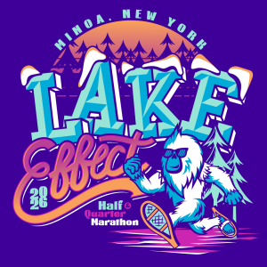 Lake Effect Half Marathon logo on RaceRaves