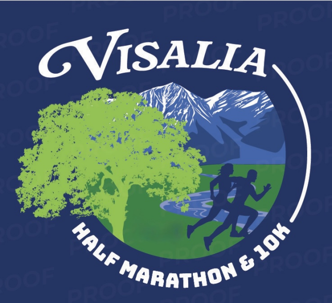 Visalia Half Marathon & 10K logo on RaceRaves