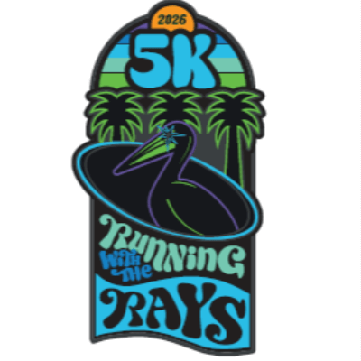 Running with the Rays 5K logo on RaceRaves
