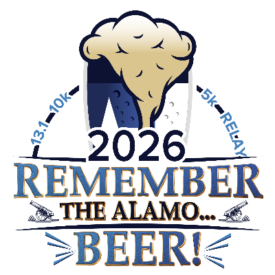 Remember The Alamo… BEER! logo on RaceRaves