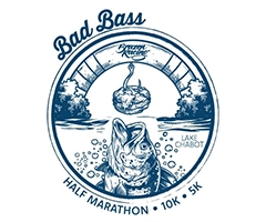 Bad Bass Half Marathon, 10K & 5K logo on RaceRaves