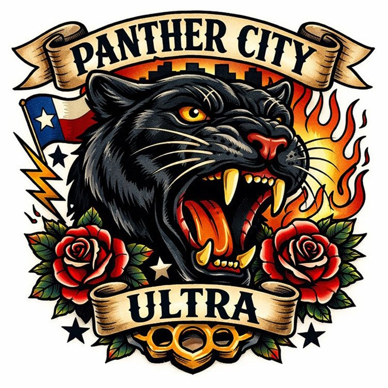 Panther City Ultra logo on RaceRaves