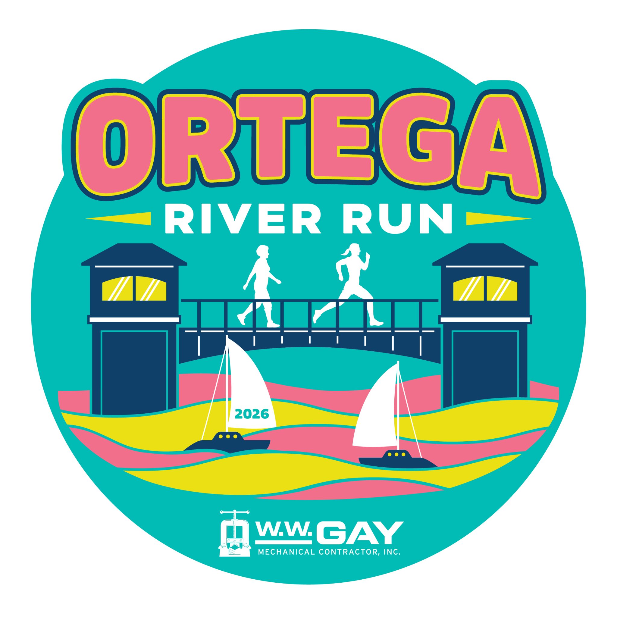 Ortega River Run logo on RaceRaves