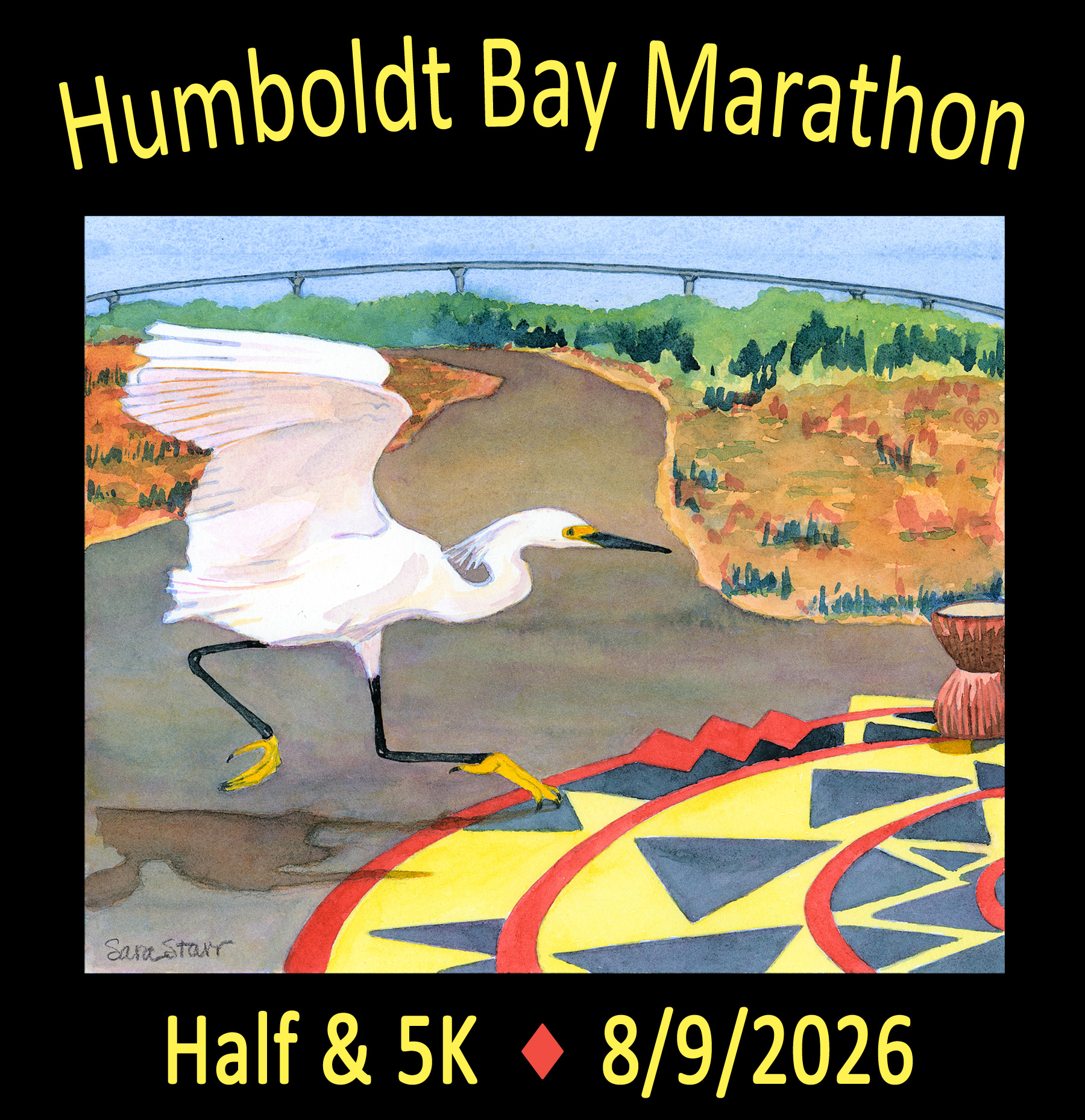 Humboldt Bay Marathon, Half Marathon & 5K logo on RaceRaves