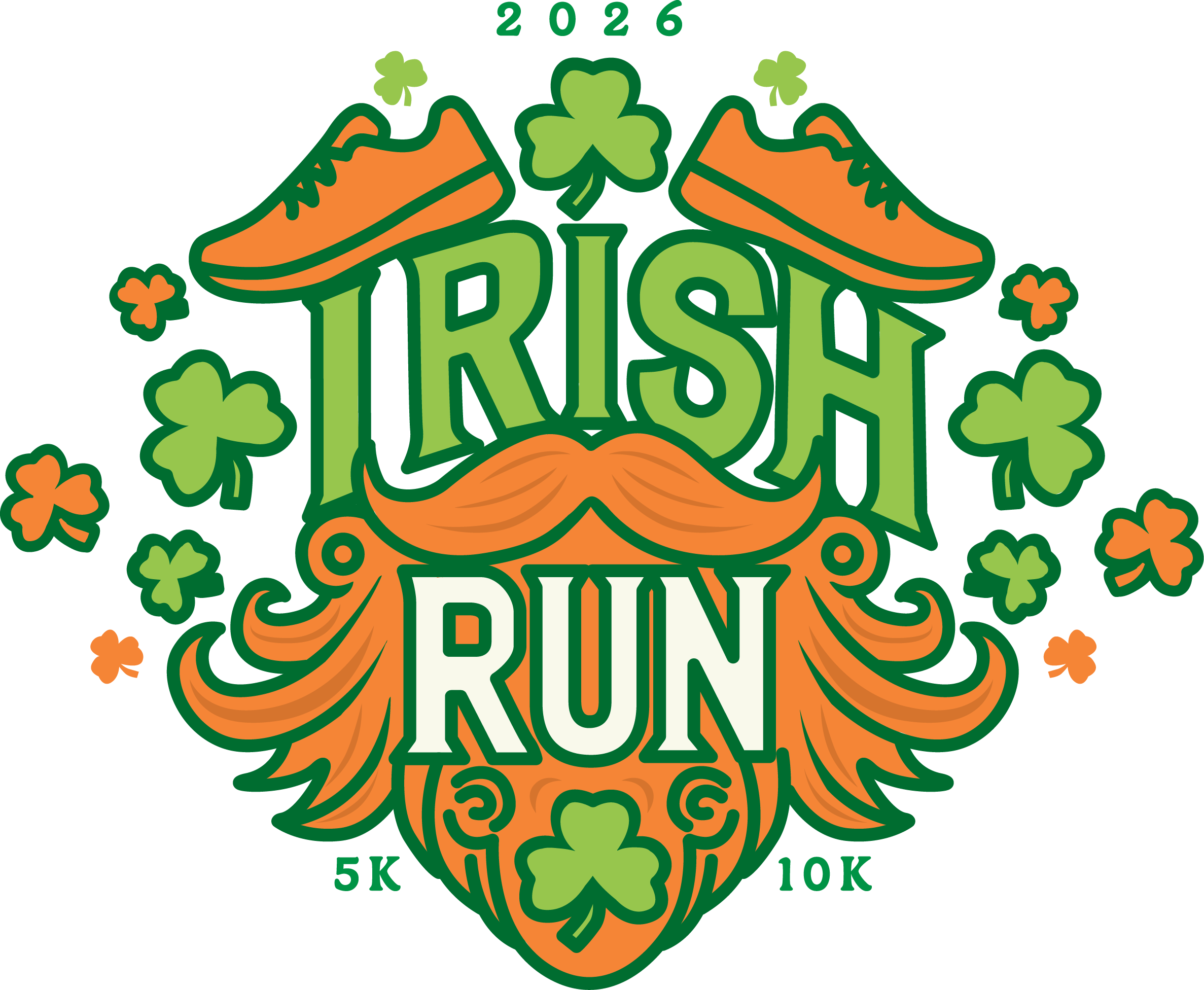 Irish Run 5K & 10K logo on RaceRaves