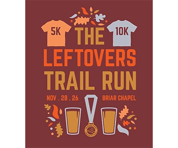 Leftovers Trail Run logo on RaceRaves