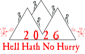 Hell Hath No Hurry logo on RaceRaves