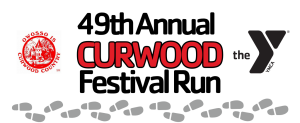 Curwood Festival Run logo on RaceRaves