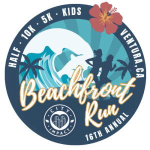 Ventura Beachfront Run logo on RaceRaves