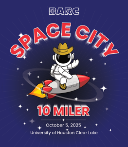 Space City 10 Miler logo on RaceRaves