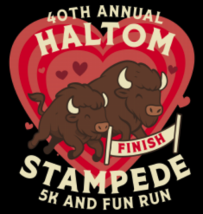 Haltom Stampede 5K & Fun Run logo on RaceRaves