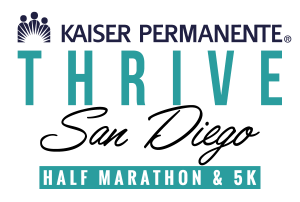 Kaiser Permanente Thrive Half Marathon & 5K logo on RaceRaves