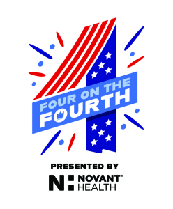 Four on the Fourth logo on RaceRaves