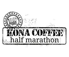 100% Pure Kona Coffee Half Marathon & 5K logo on RaceRaves