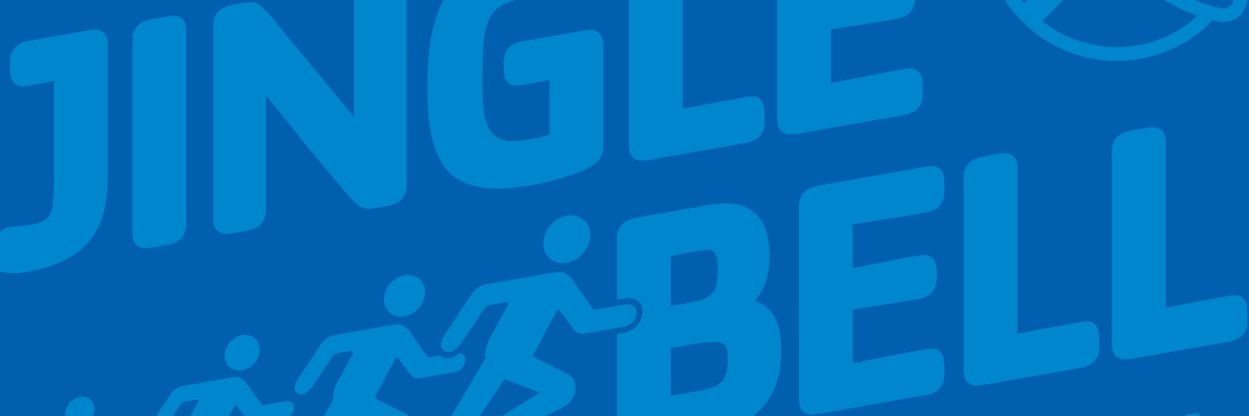 Jingle Bell 5K Hustle logo on RaceRaves