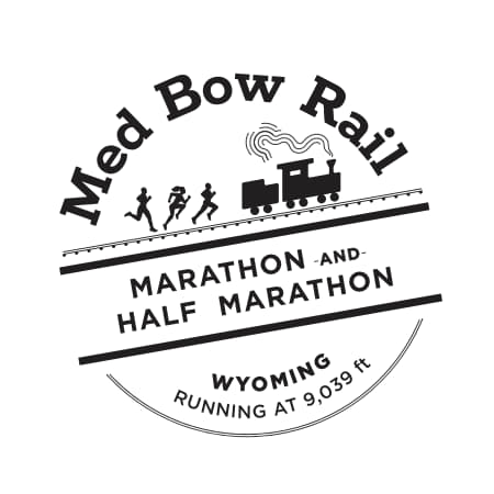 Med Bow Rail Marathon & Half Marathon logo on RaceRaves