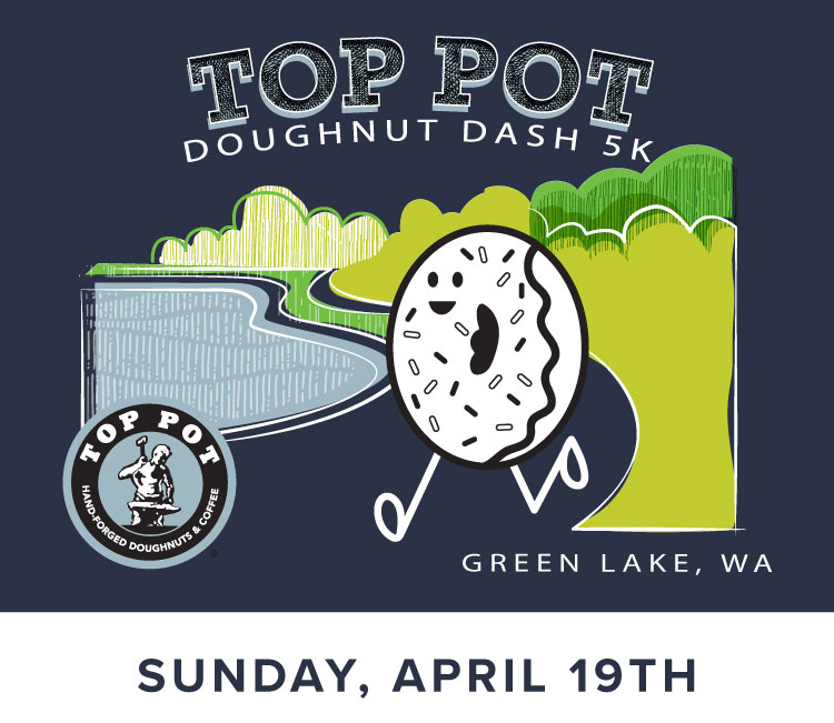 Top Pot Doughnut Dash 5K logo on RaceRaves