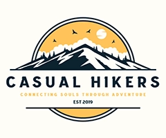 Casual Hikers 10K logo on RaceRaves
