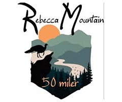 Rebecca Mountain 50 Mile logo on RaceRaves