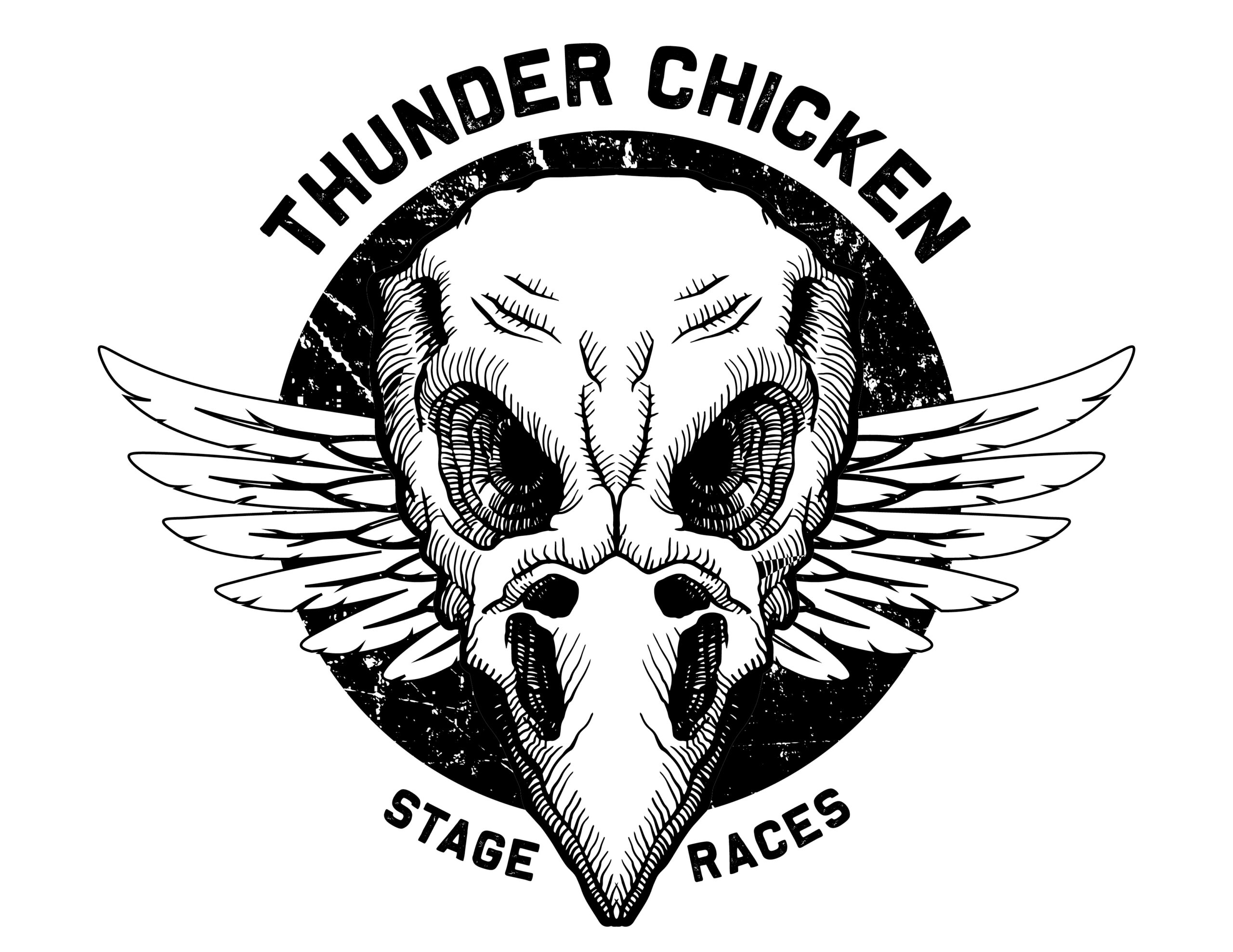 Thunder Chicken 100K Stage Races logo on RaceRaves