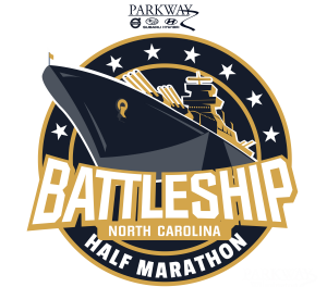 Battleship NC Half Marathon, 10K & 5K logo on RaceRaves