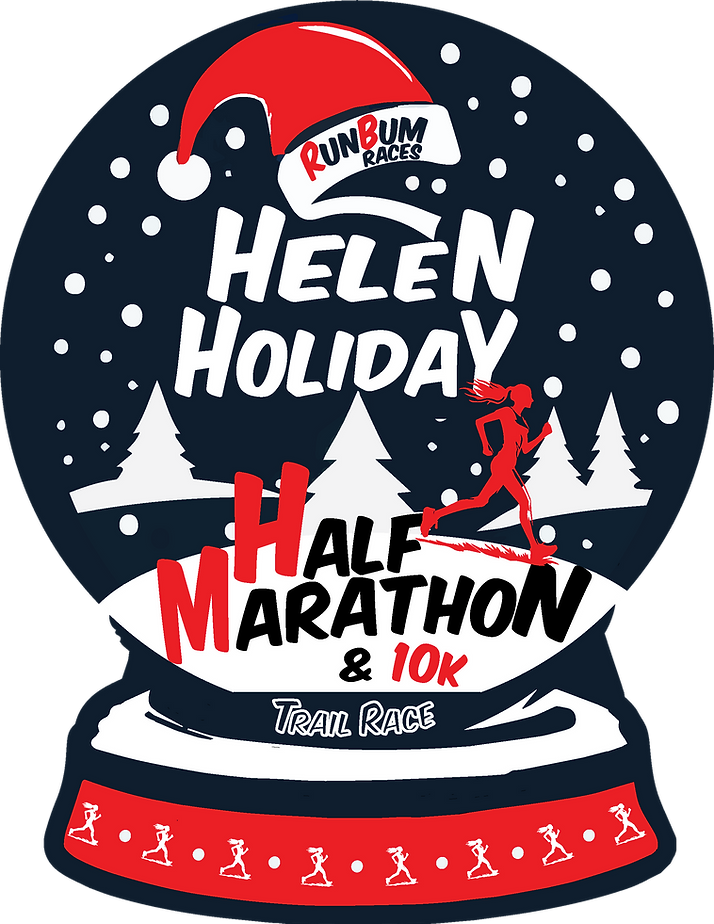 Helen Holiday Half Marathon logo on RaceRaves