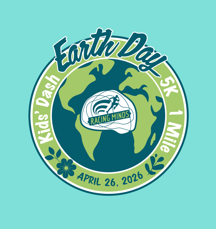 Racing Minds Earth Day 5K logo on RaceRaves