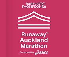 Runaway Auckland Marathon logo on RaceRaves