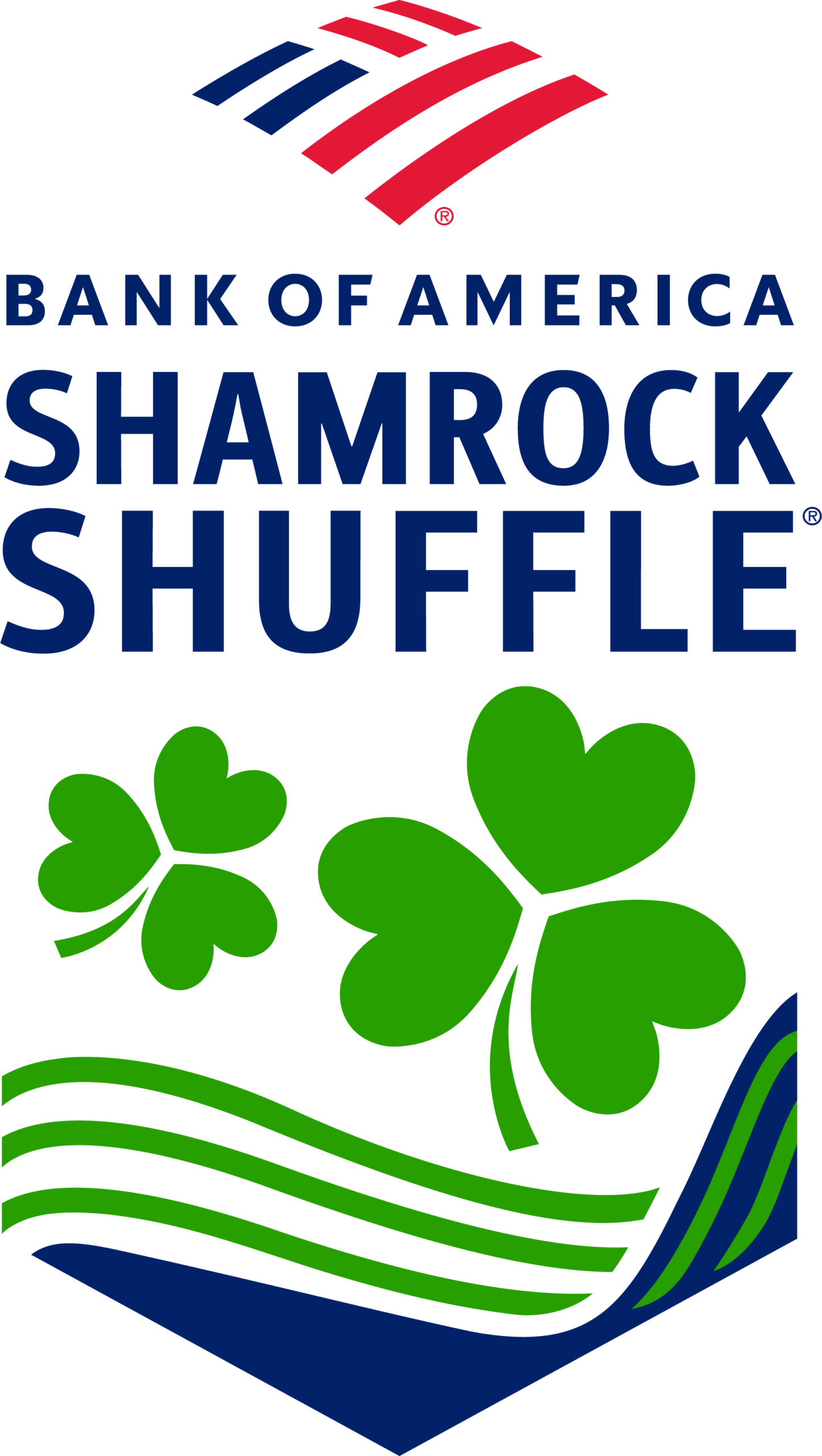 Bank of America Shamrock Shuffle 8K logo on RaceRaves