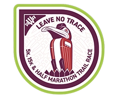Leave No Trace Trail Half Marathon logo on RaceRaves
