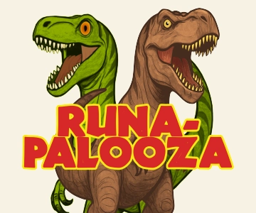 All-Out Runapalooza logo on RaceRaves