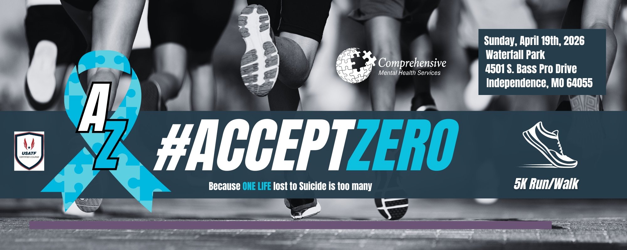 Accept Zero 5K logo on RaceRaves