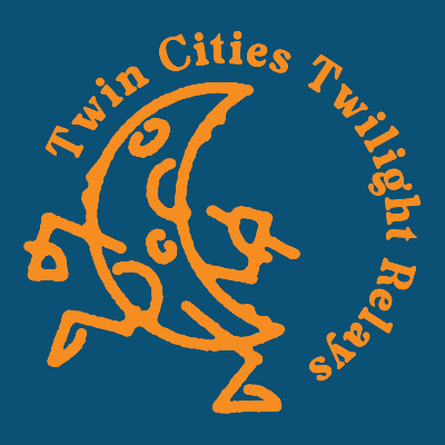 Twin Cities Twilight Relays logo on RaceRaves
