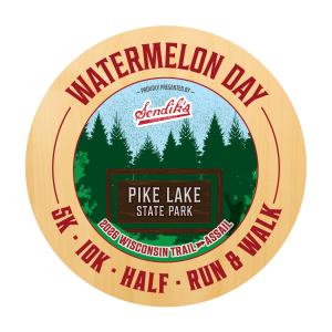 Wisconsin Trail Assail National Watermelon Day Run logo on RaceRaves