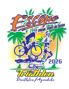 Escape From Fort De Soto Triathlon logo on RaceRaves