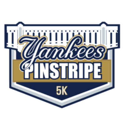 Yankees Pinstripe 5K logo on RaceRaves