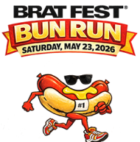 Brat Fest Bun Run logo on RaceRaves