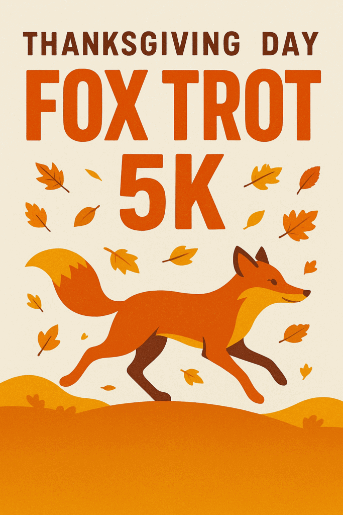 Fox Trot 5K Stillwater logo on RaceRaves