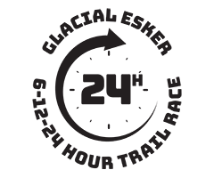Glacial Esker 6-12-24 Hour Trail Race logo on RaceRaves